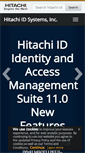 Mobile Screenshot of hitachi-id.net