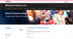 Desktop Screenshot of blogs.hitachi-id.com